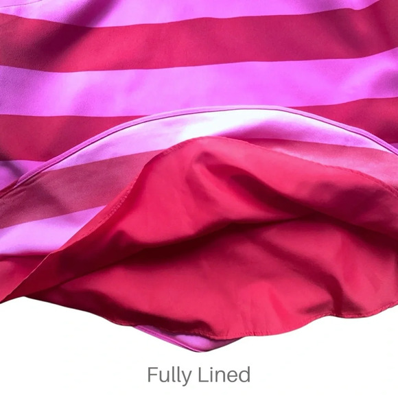 J CREW NWOT PINK & RED STRIPED CAMISOLE TOP | SIZE: 0 - Picture 7 of 9